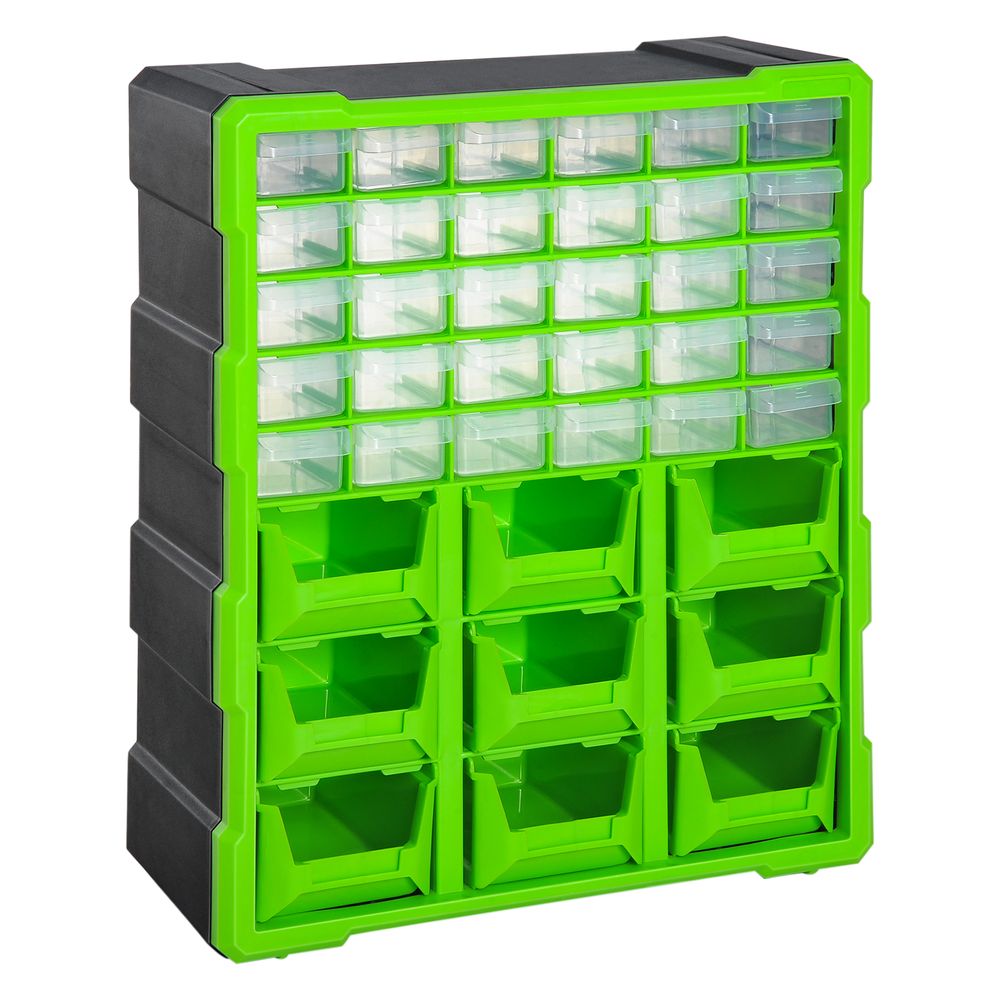 DURHAND 39 Drawer Storage Cabinets, 38Lx16Dx47.5H cm