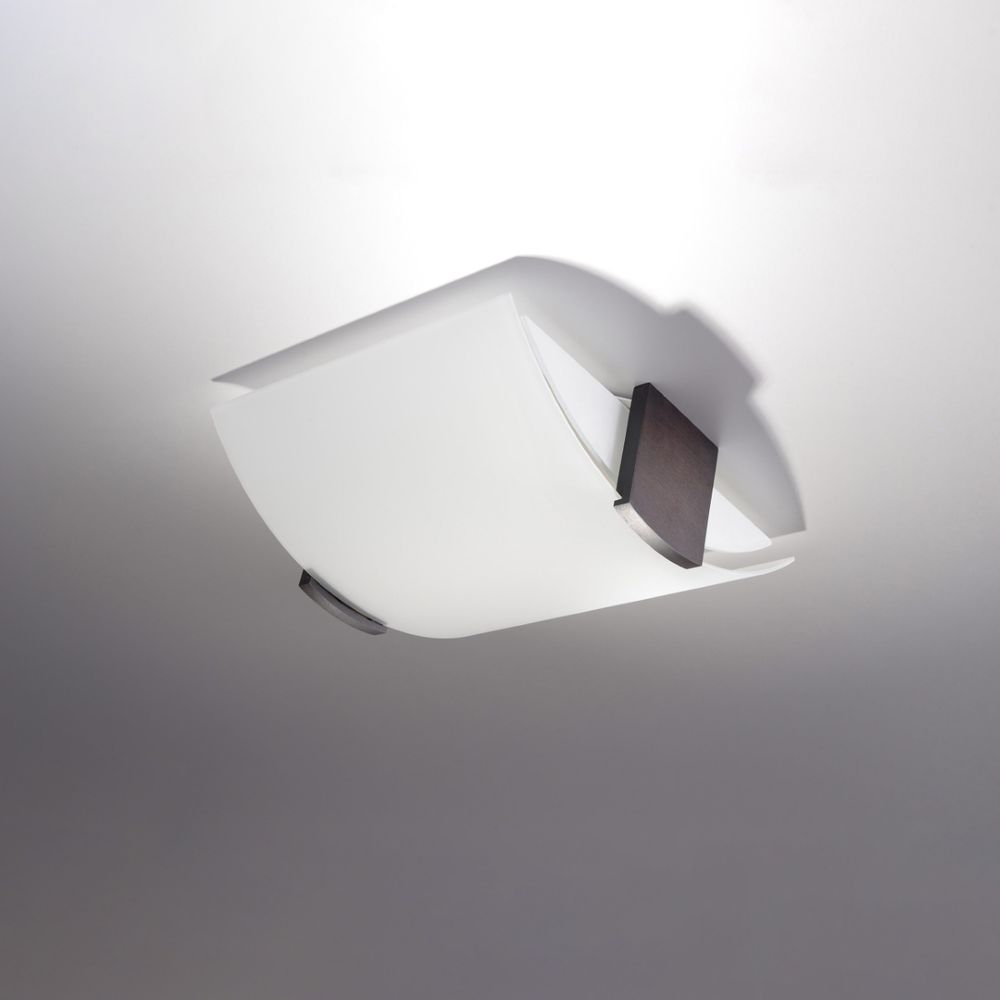 Emilio Modern Design Ceiling Lamp - Wood & Glass - High Quality E27