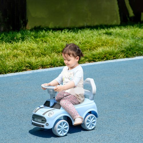 AIYAPLAY Ride On Car Foot To Floor Sliding Car w/ Air Horn
