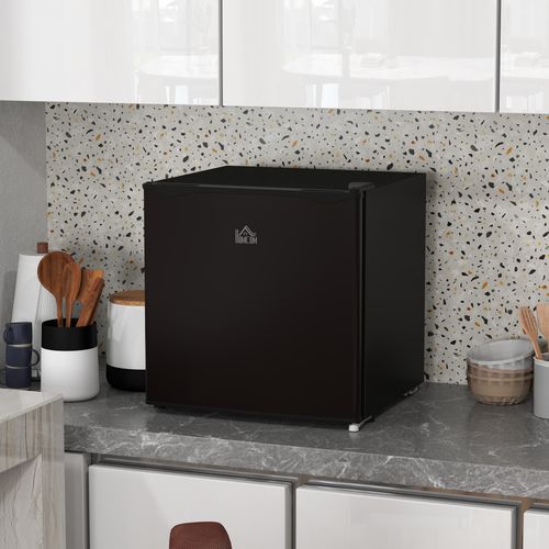 HOMCOM 35L Tabletop Freezer with Adjustable Temperature Wire Shelf