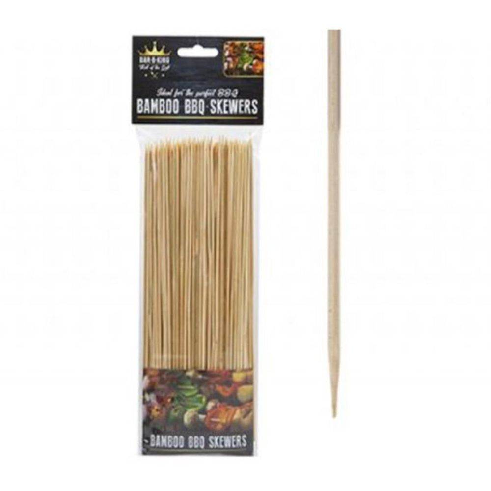 Premium Bamboo BBQ Grilling Skewers 10 Inch - 150 Toothpicks - High Quality & Durable
