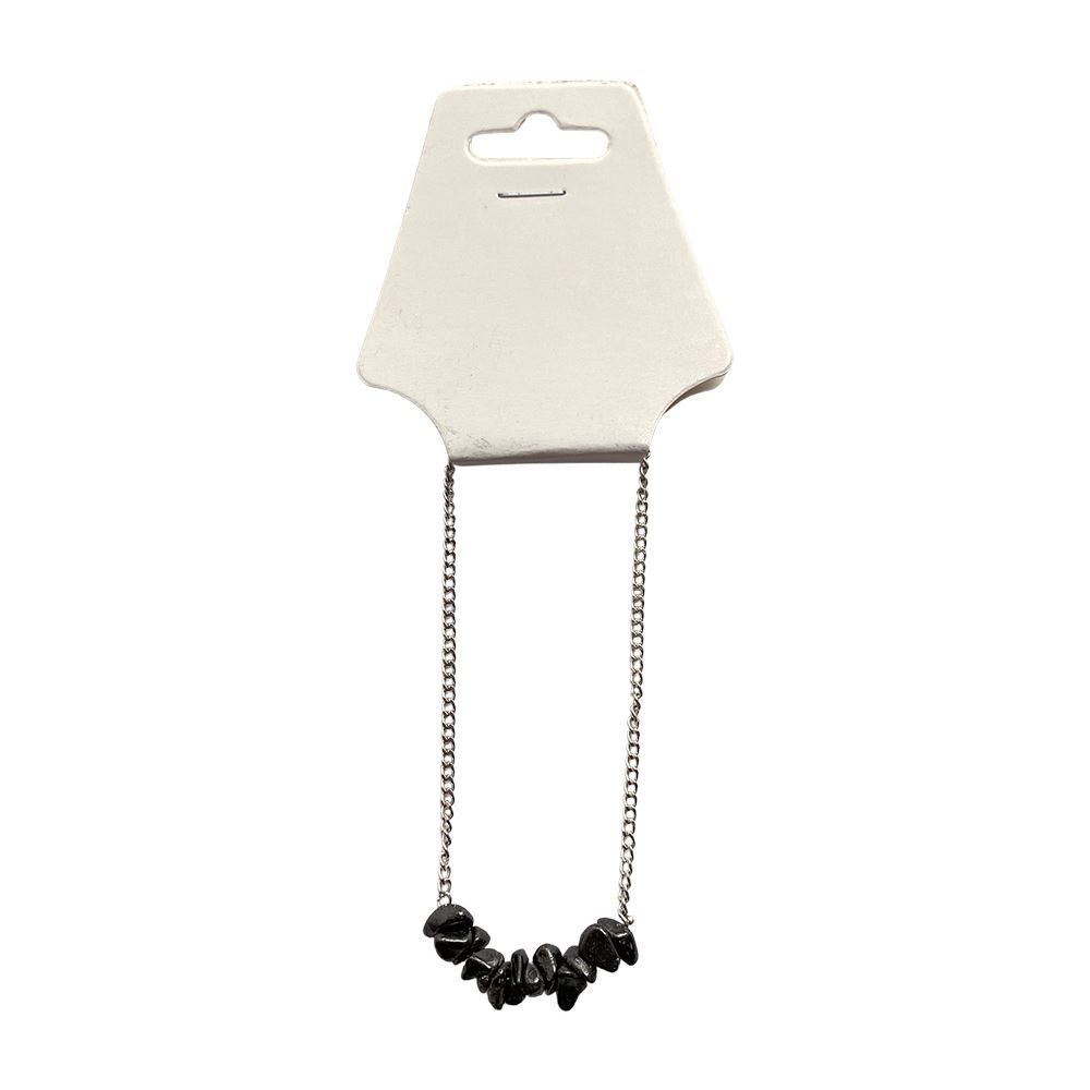 Timeless Elegance: Silver Chain Chips Bracelet