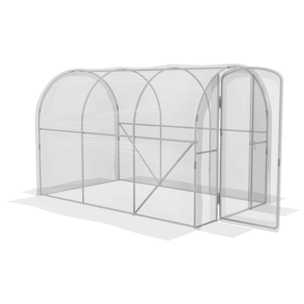 High-Quality Outsunny 3x2m Greenhouse | Galvanised Steel Frame | Spacious & Secure Design