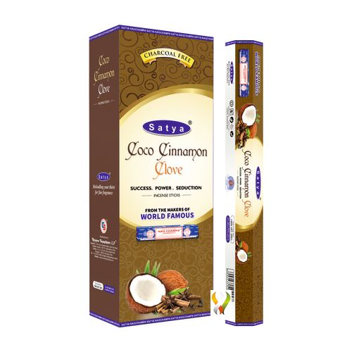 Satya Coco Cinnamon Clove Hexa - 20 Sticks