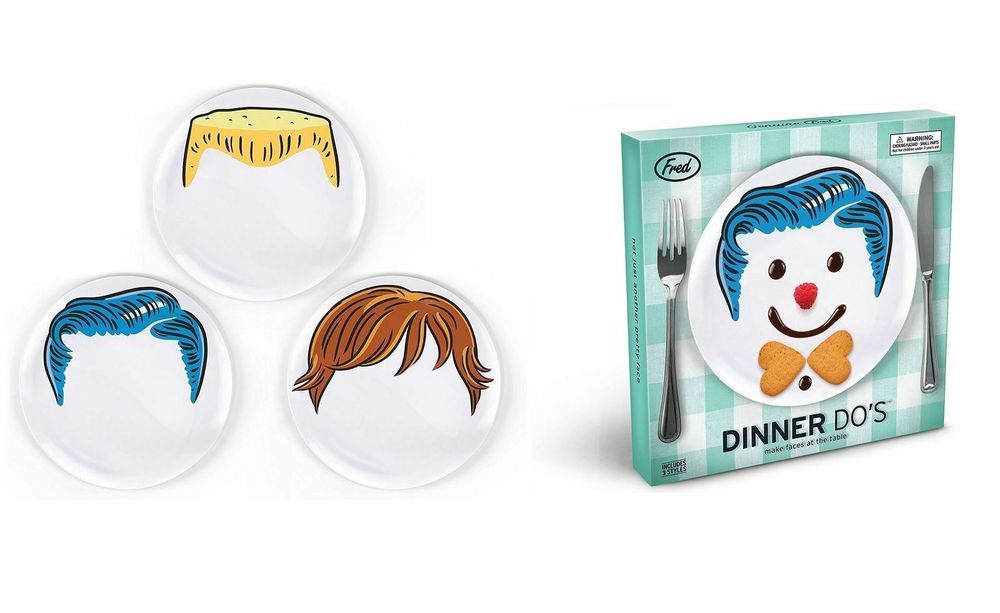 Fred Childrens Dinner Plate `Dinner Do's` Boy Design