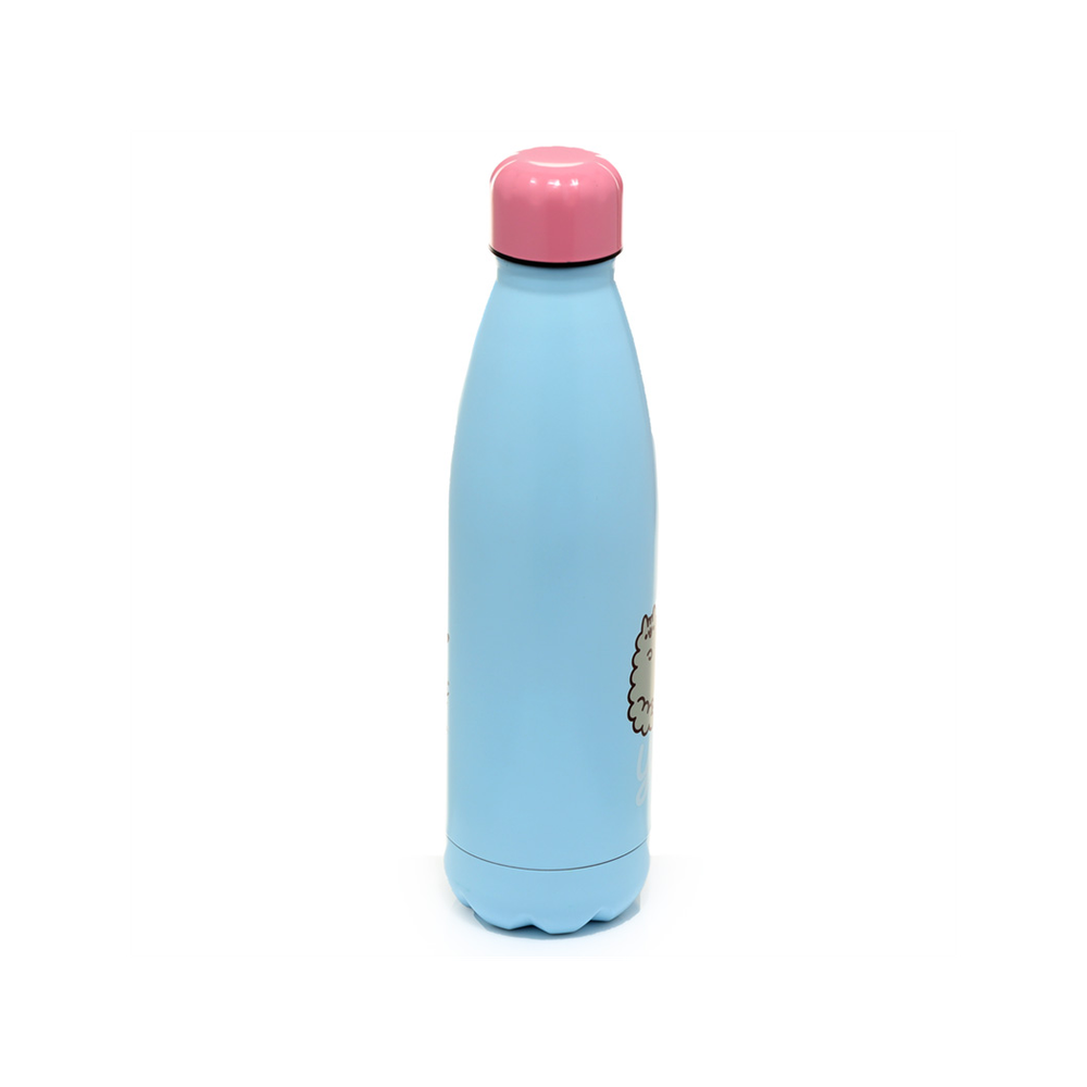 Reusable Stainless Steel Insulated Drinks Bottle 500ml - Pusheen the Cat Foodie