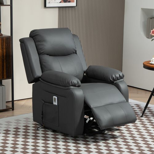 HOMCOM Riser and Recliner Chair Power Lift Recliner with Remote