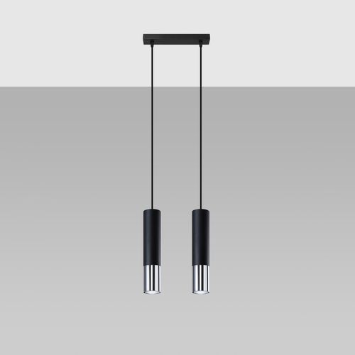 Pendant lamp steel Loopez modern Design GU10
