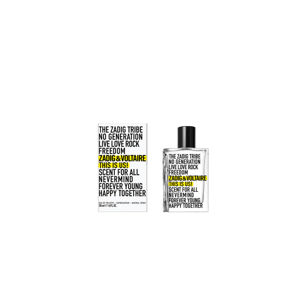 Zadig & Voltaire This is Us! L'eau For All  Eau De Toilette Spray 50ml