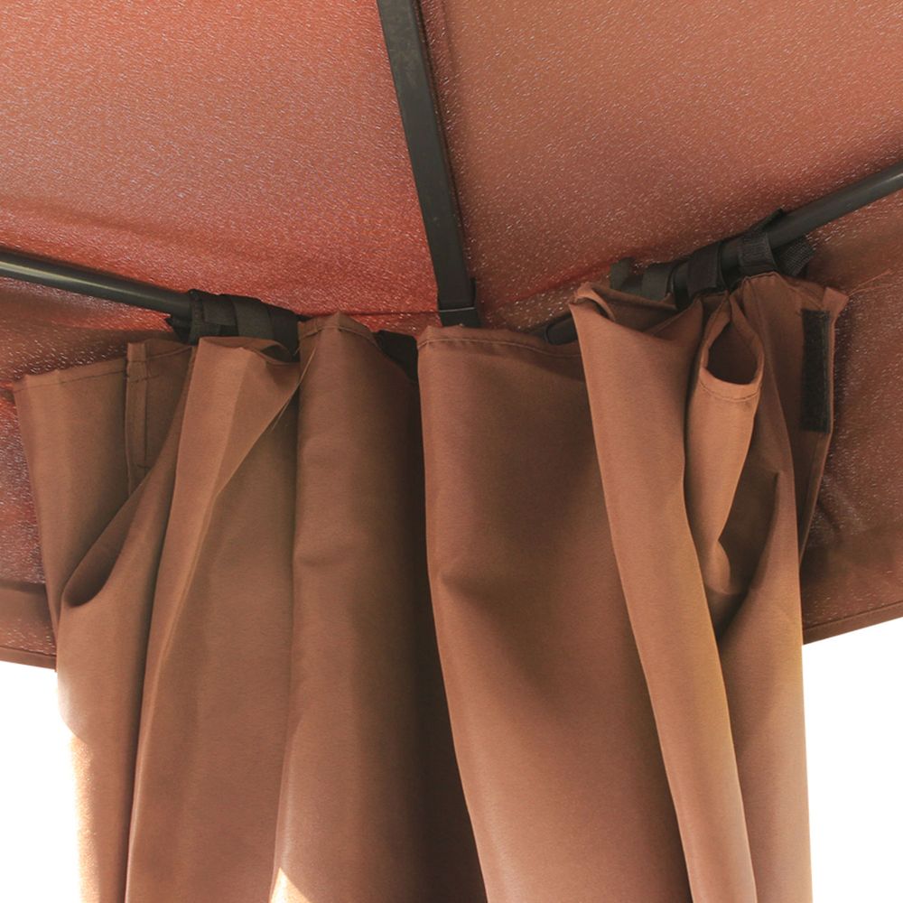 Premium 3x4m Metal Gazebo: Strong, Stylish Shade Pavilion
