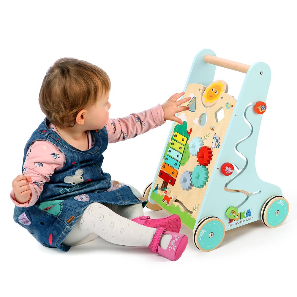 SOKA FOREST WALKER: Durable, Non-slip, 3 Blocks - Perfect for Little Wanderers!