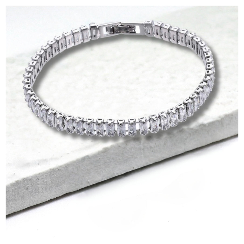 Cubic Zirconia Classic Tennis Bracelet