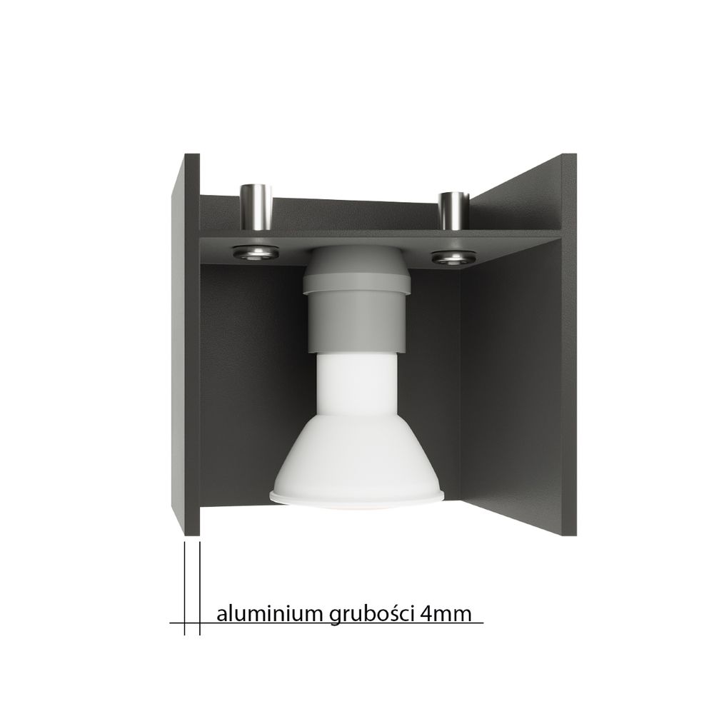 High-Quality Aluminum Quad Wall Lamp - Modern Design, G9