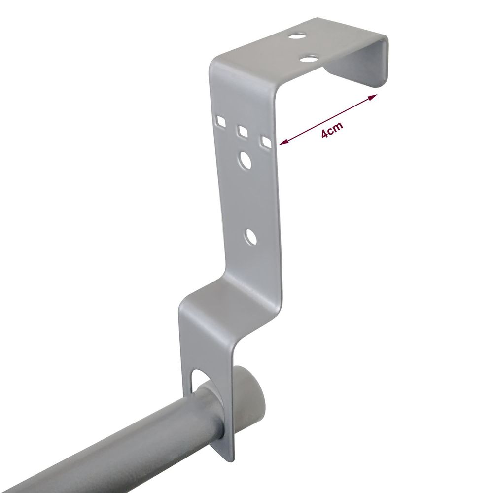 Premium 4 Tier Over Door Towel Rack - Space-Saving Storage Solution