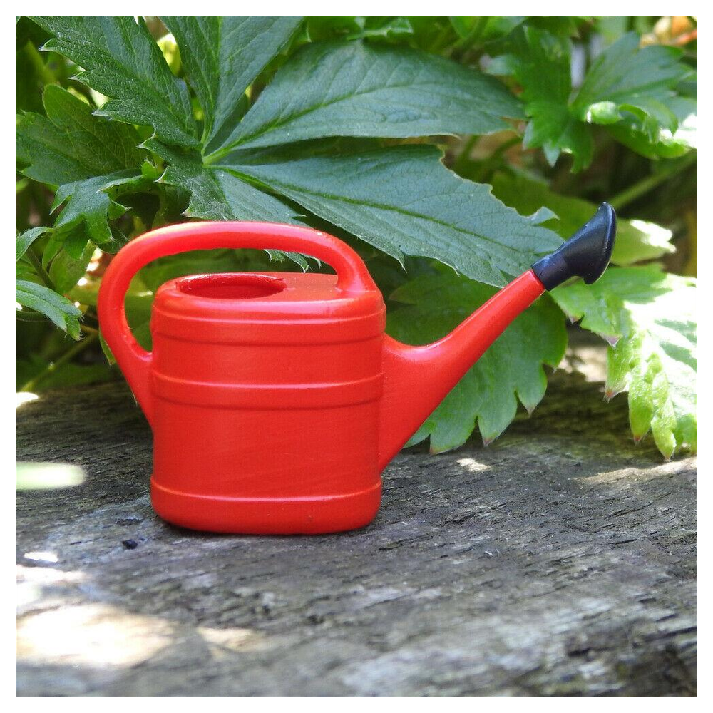 Whitefurze G28WC 6L Watering Can - Red | Multipurpose, Modern Design, Easy to Pour | High-Quality Gardening Tool