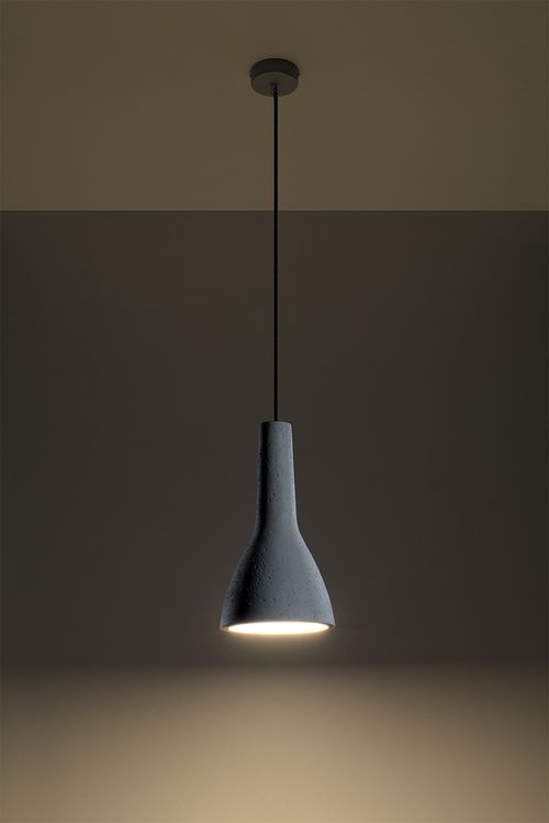 Modern Pendant lamp EMPOLI Concrete White Loft Design LED E27