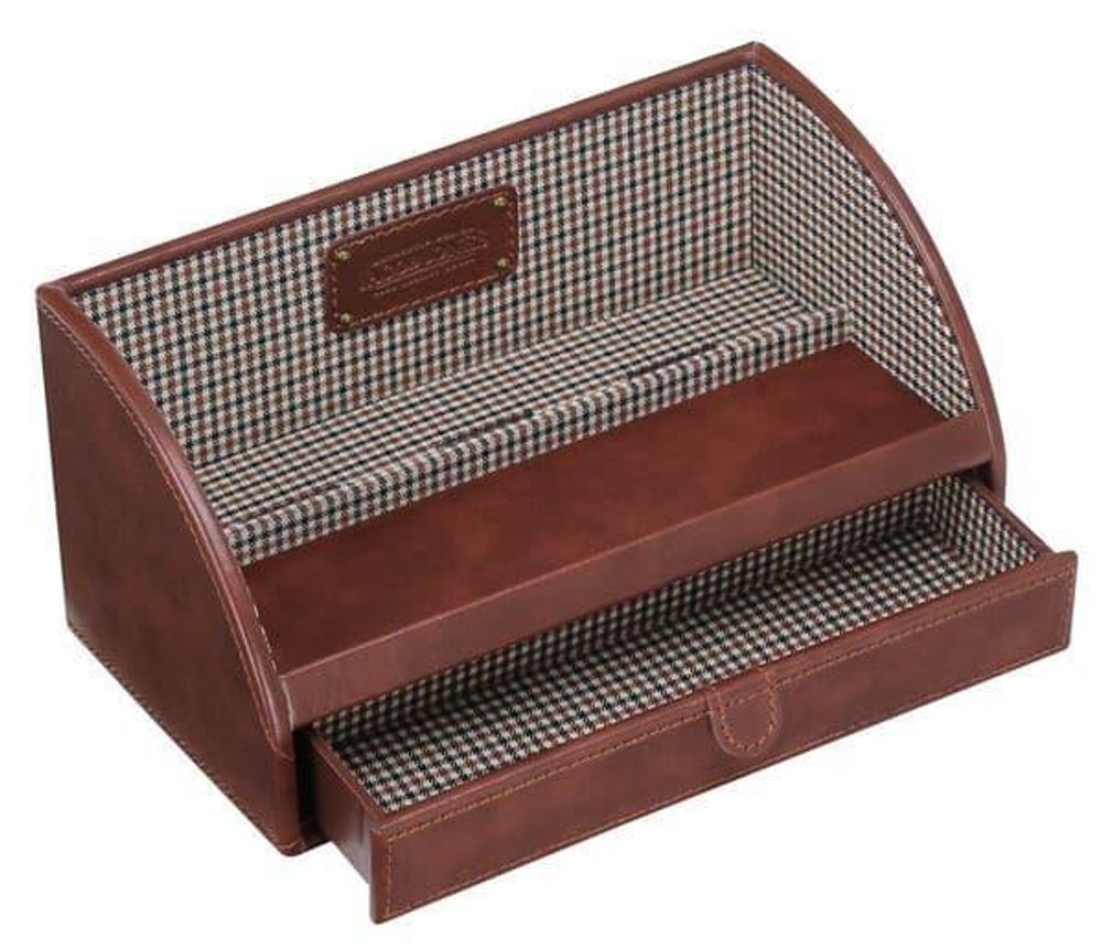 Jacob Jones Charging Valet - Tan & Brown, 73502