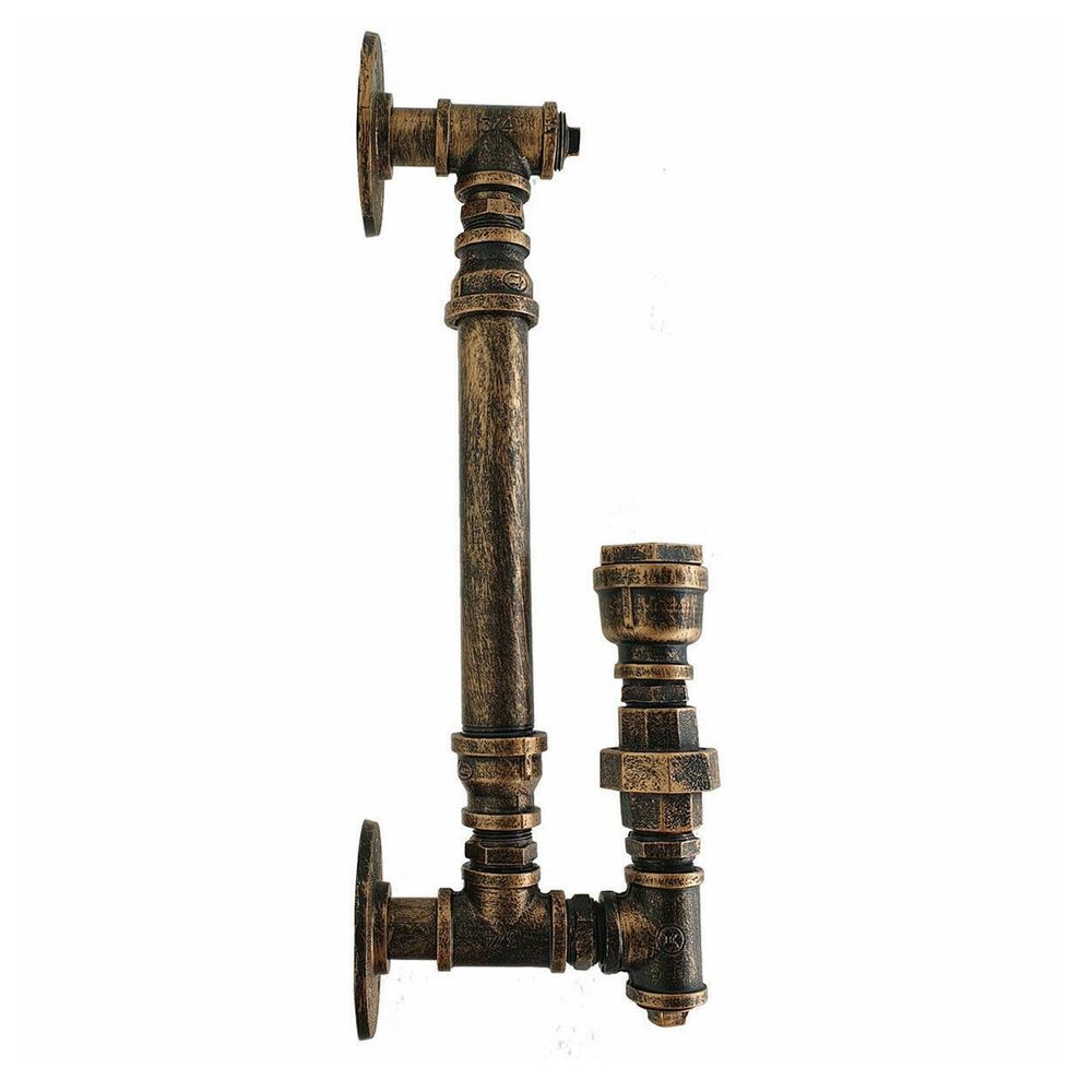 Steampunk Pipe Lights Wall Lamp Indoor Lighting ~2813