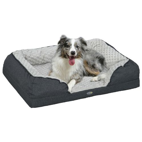 PawHut Dog Bed Calming Pet Bed Dog Mattress for Small Dogs