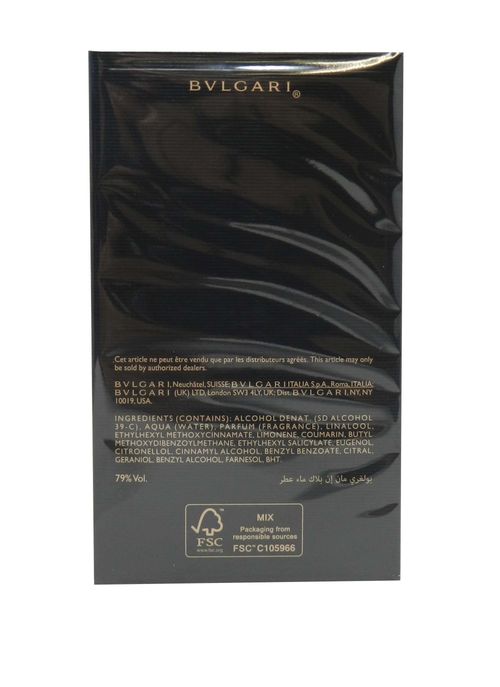 Bvlgari Man In Black Eau de Parfum Spray 60ml