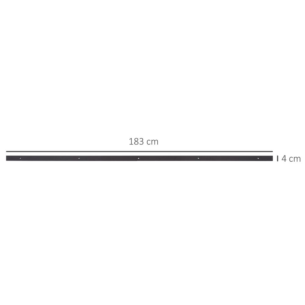 Sliding Door Rail Barn Door Kit Single Wooden 6FT /1830mm