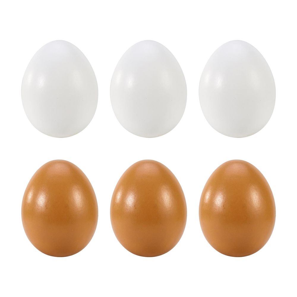 SOKA Wooden Eggs Set - Pretend Play Kitchen Toys - High Quality & Safe - Great Gift - Hours of Fun