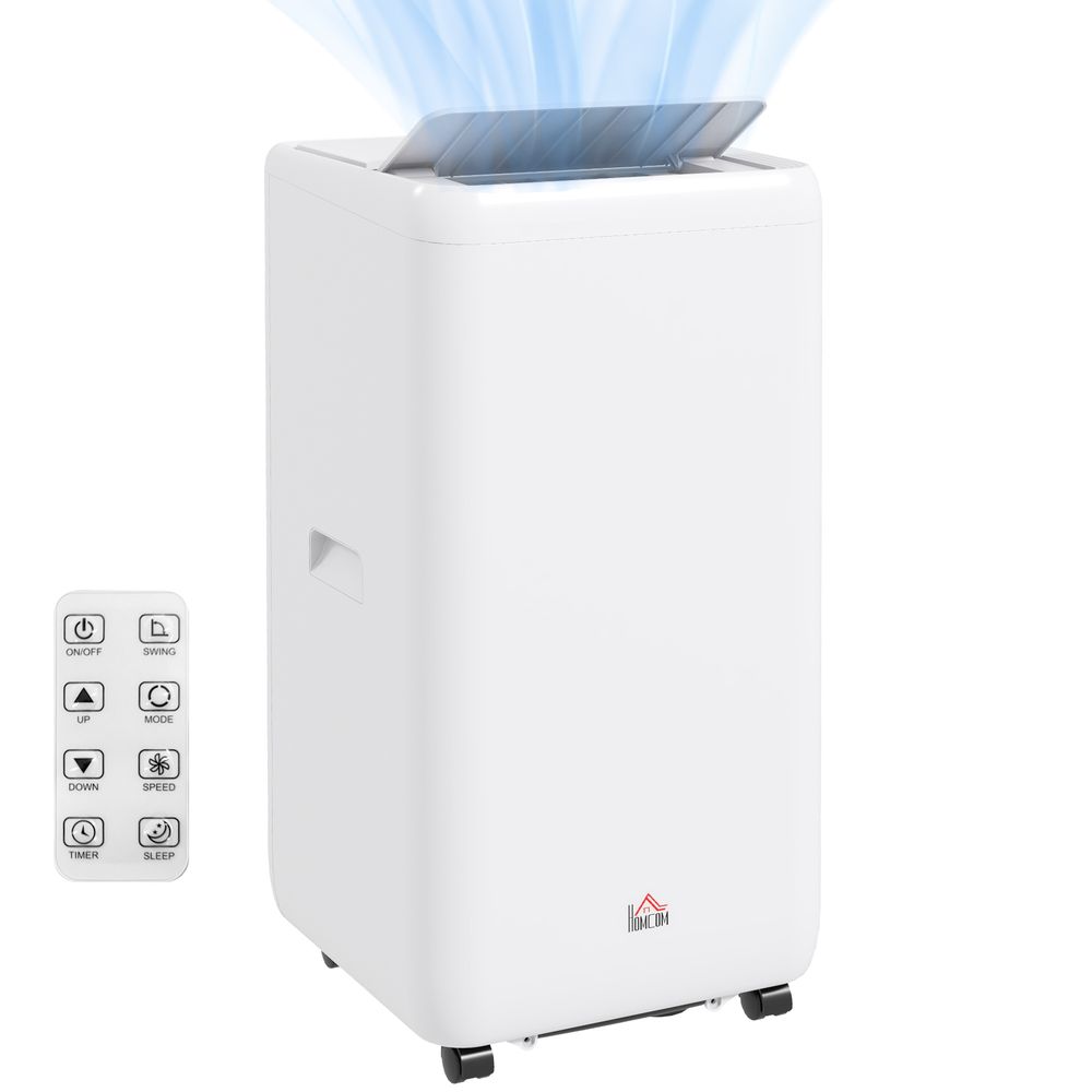 HOMCOM 12,000 BTU Portable Air Conditioner with Sleep Mode, Dehumidifier & More!