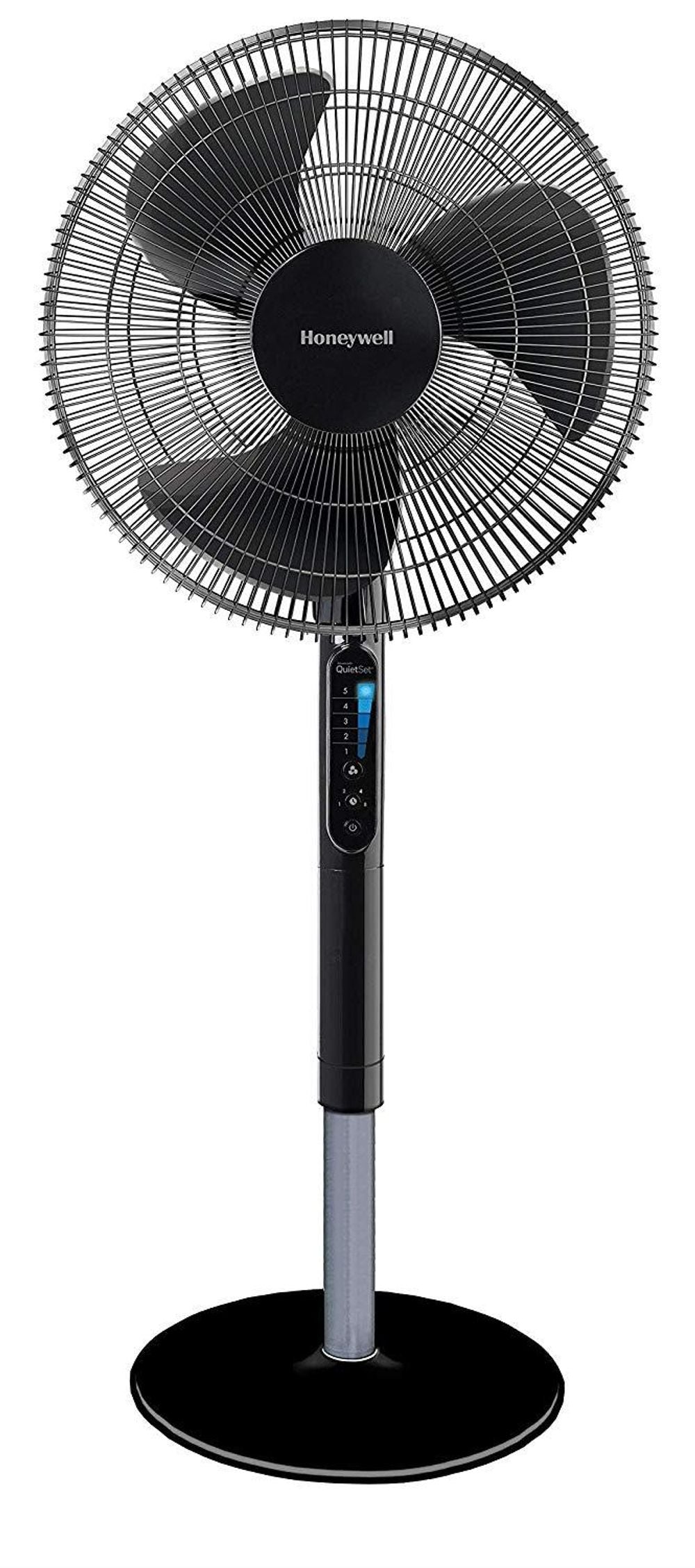 Honeywell Advanced QuietSet 16" Stand Fan - Black UK Plug