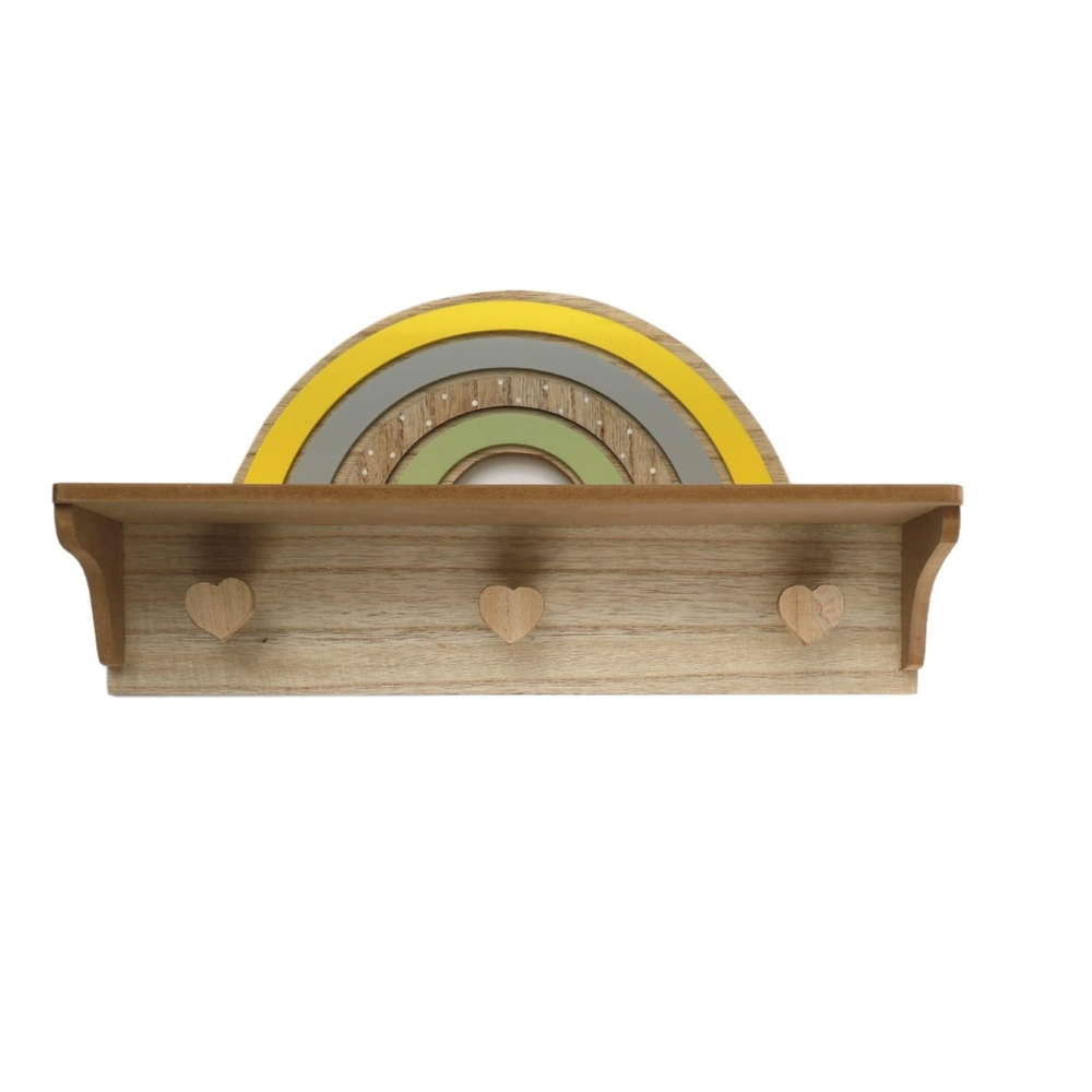 Magic Rainbow Shelf: Organize & Add Color to Any Space