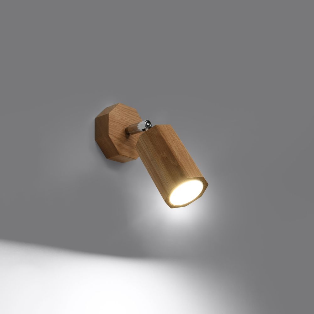 Scandinavian Design Wall Lamp - Wood Zake - High Quality GU10 Lighting