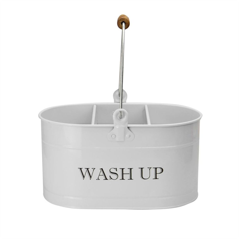 Wash Up Tidy Chalk White | M&W