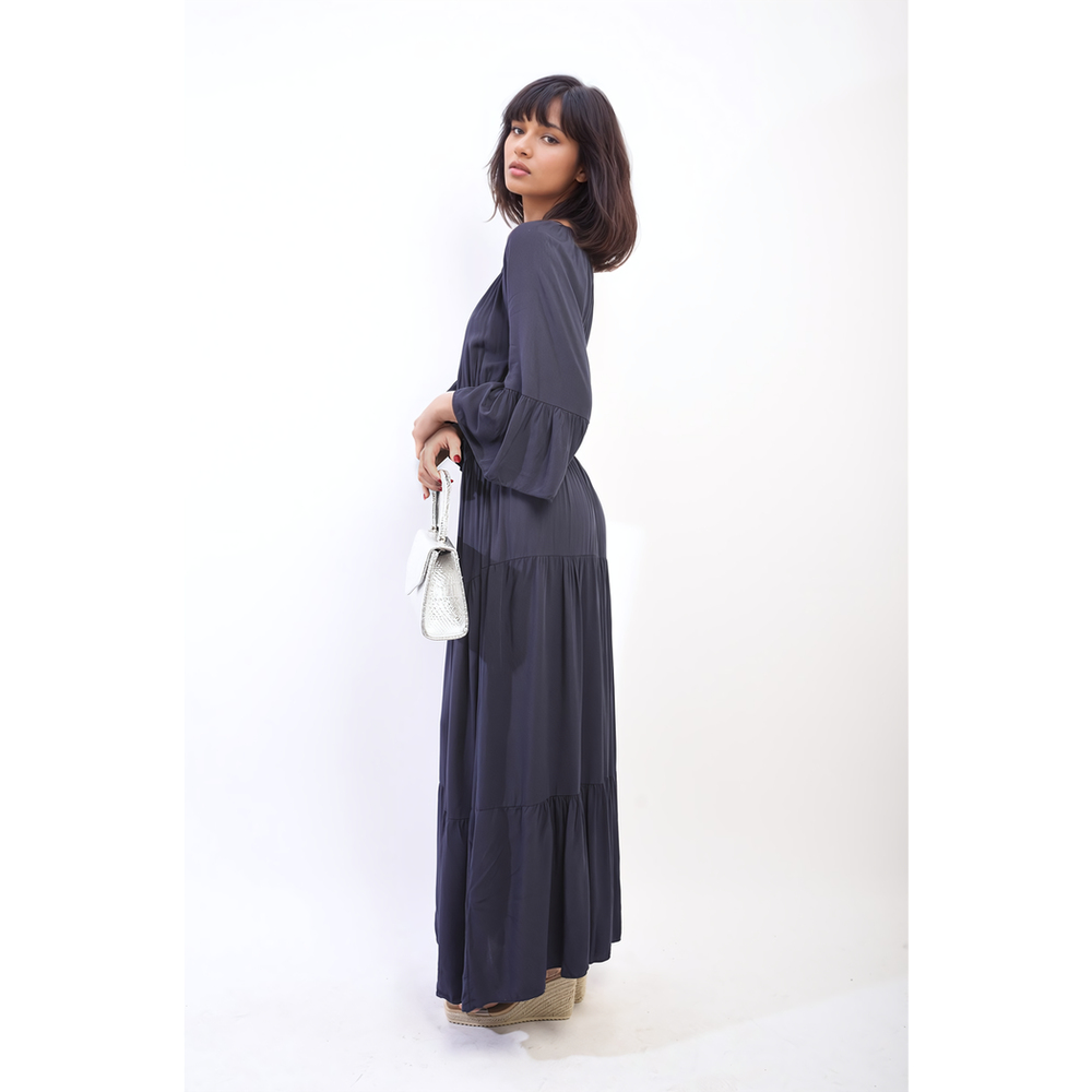 Adeline Collared V-Neck Zip Jumpsuit with Tie Belt: Stylish, Versatile, and Comfortable