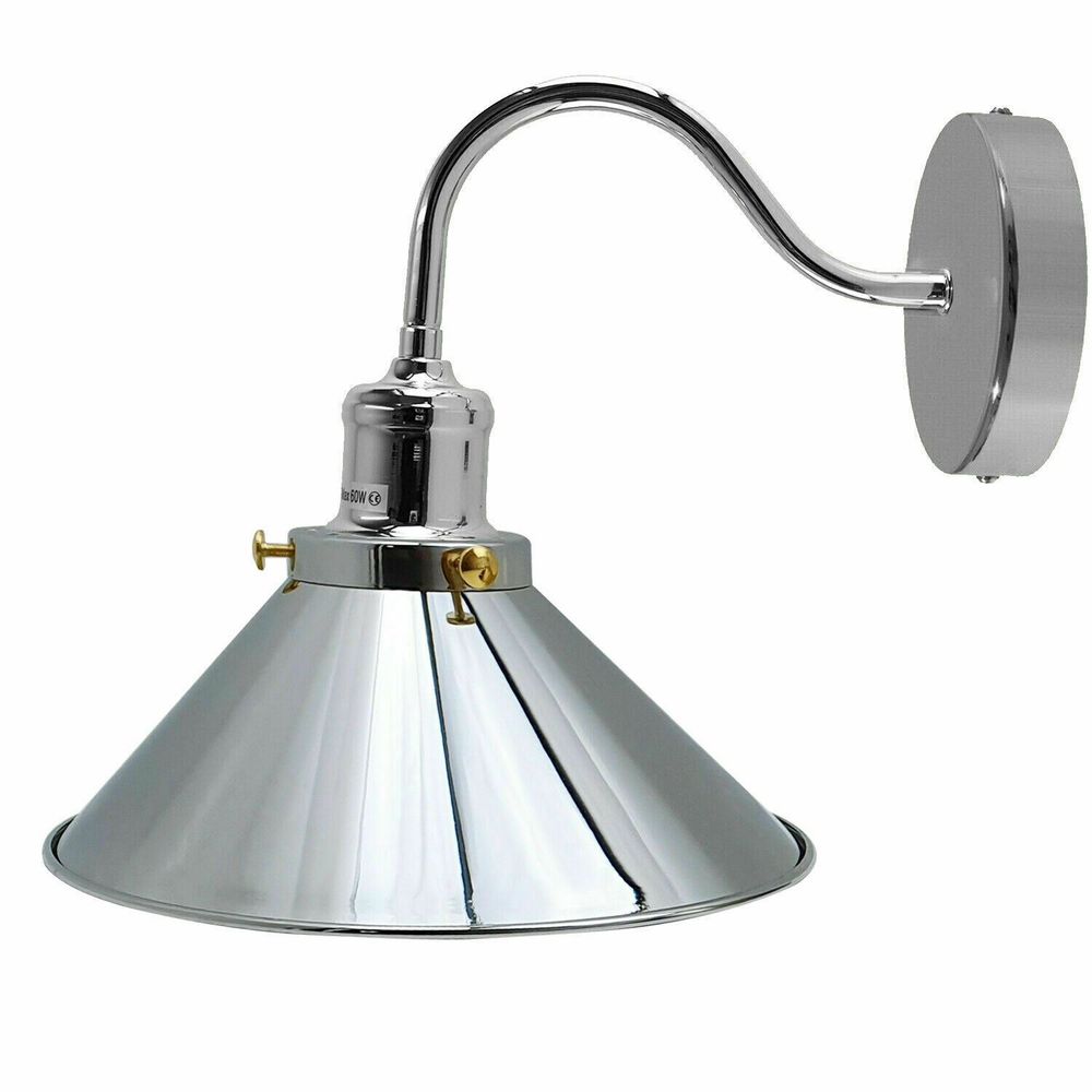 Vintage Industrial Wall Sconce Gooseneck Arm Indoor Lighting~1196