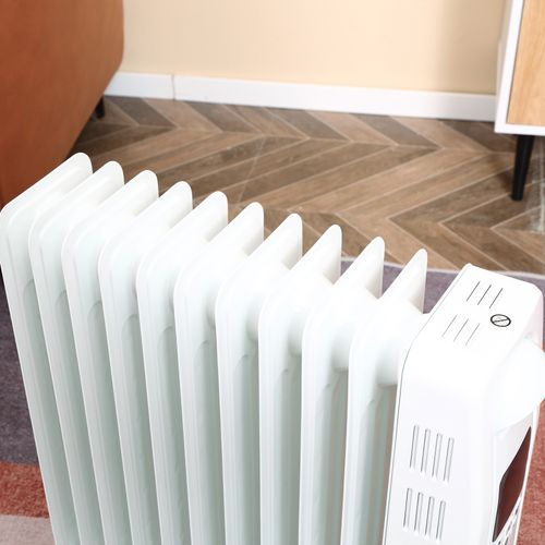 2720W Digital Oil Filled Radiator, 11 Fin, Timer, 3 Settings, Safety Off Remote
