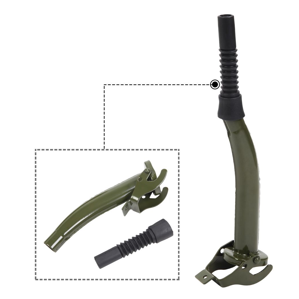 5L 0.6mm American Oil Barrel Army Green With Inverted Oil Pipe