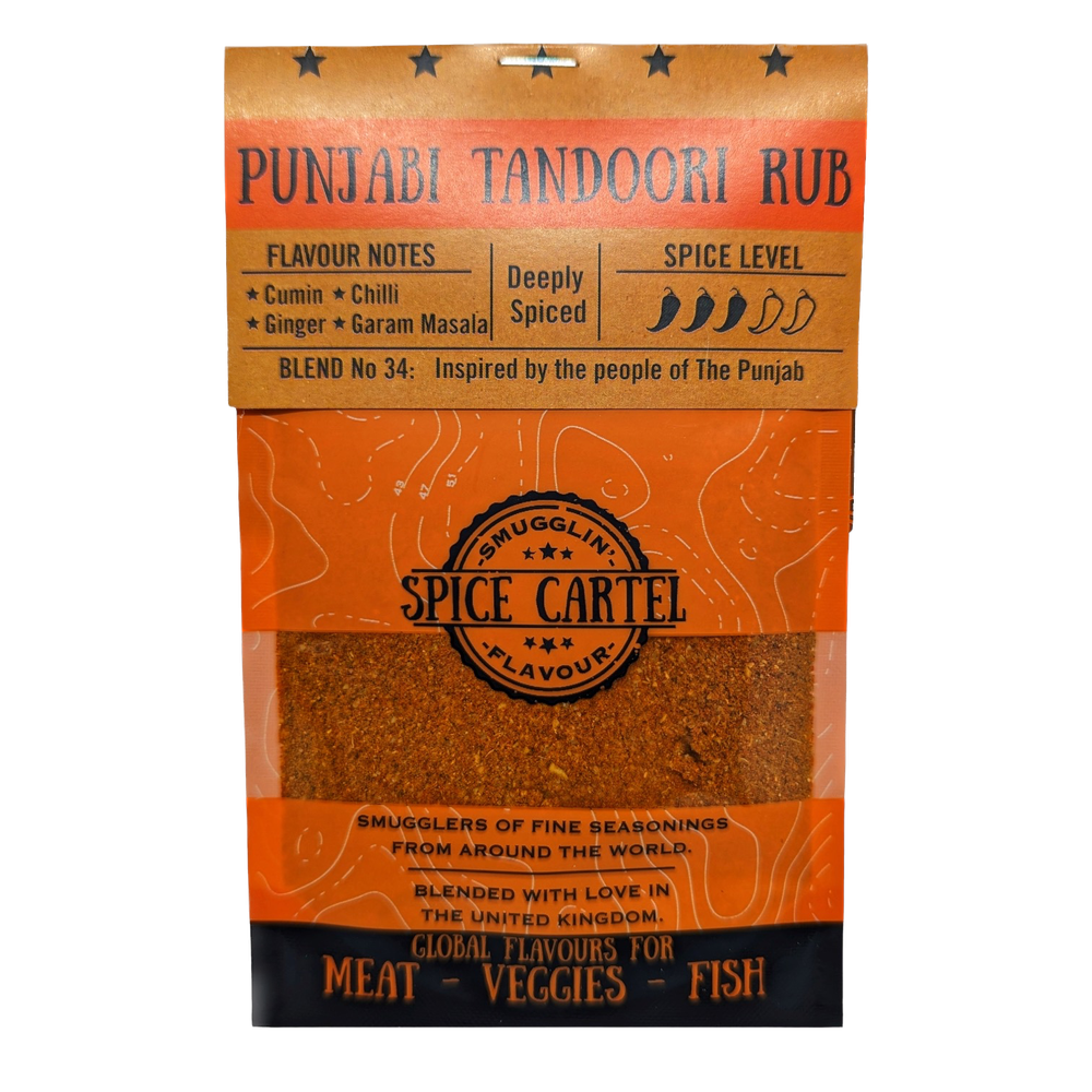 Authentic Punjabi Tandoori Spice Blend - Bursting with Bold Flavors - 35g Resealable Pouch