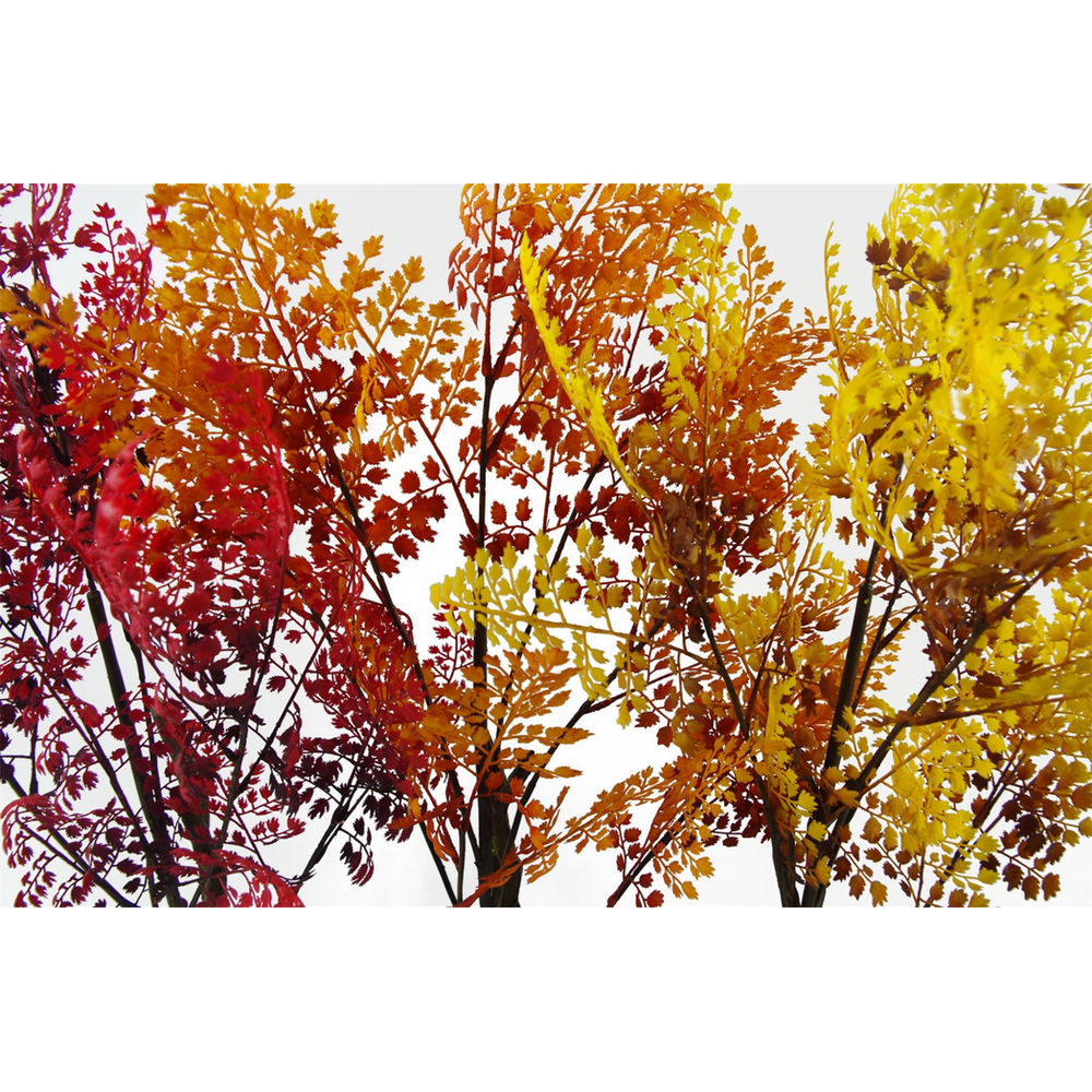 Captivating 70cm Artificial Autumn Gold Fern Tree - High Quality & Realistic Design - Limited Stock!