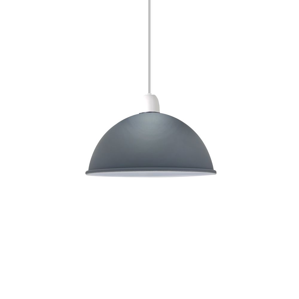 Vintage Industrial Easy Fit Dome Shaped Lamp Shade Ceiling, Pendant, Wall Light Metal E27 Light Fitting 60W