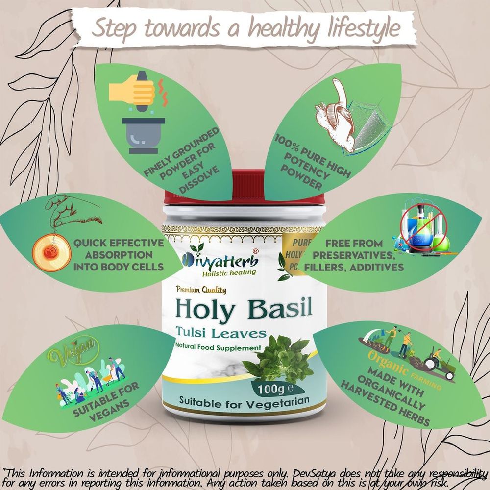 Holy Basil (Tulsi) Powder - Best Quality, Professional Seller - Buy with Confidence!