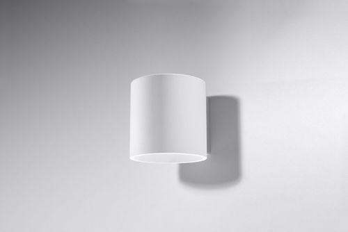 Wall Lamp ORBIS 1 White Round Shape Modern Loft Design LED G9