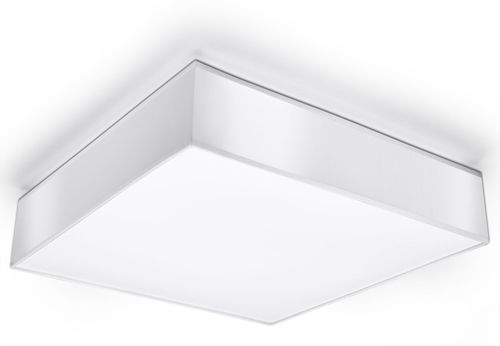 مصباح سقف هوروس 45 مربع أبيض بتصميم لوفت LED E27