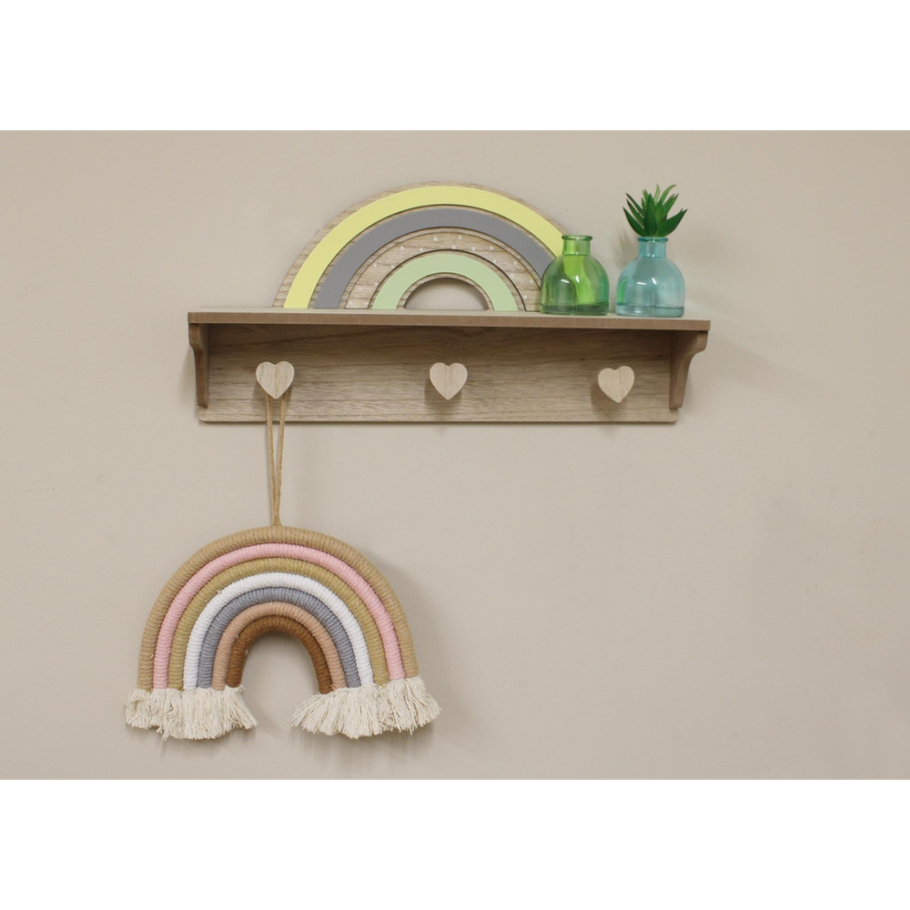 Magic Rainbow Shelf: Organize & Add Color to Any Space