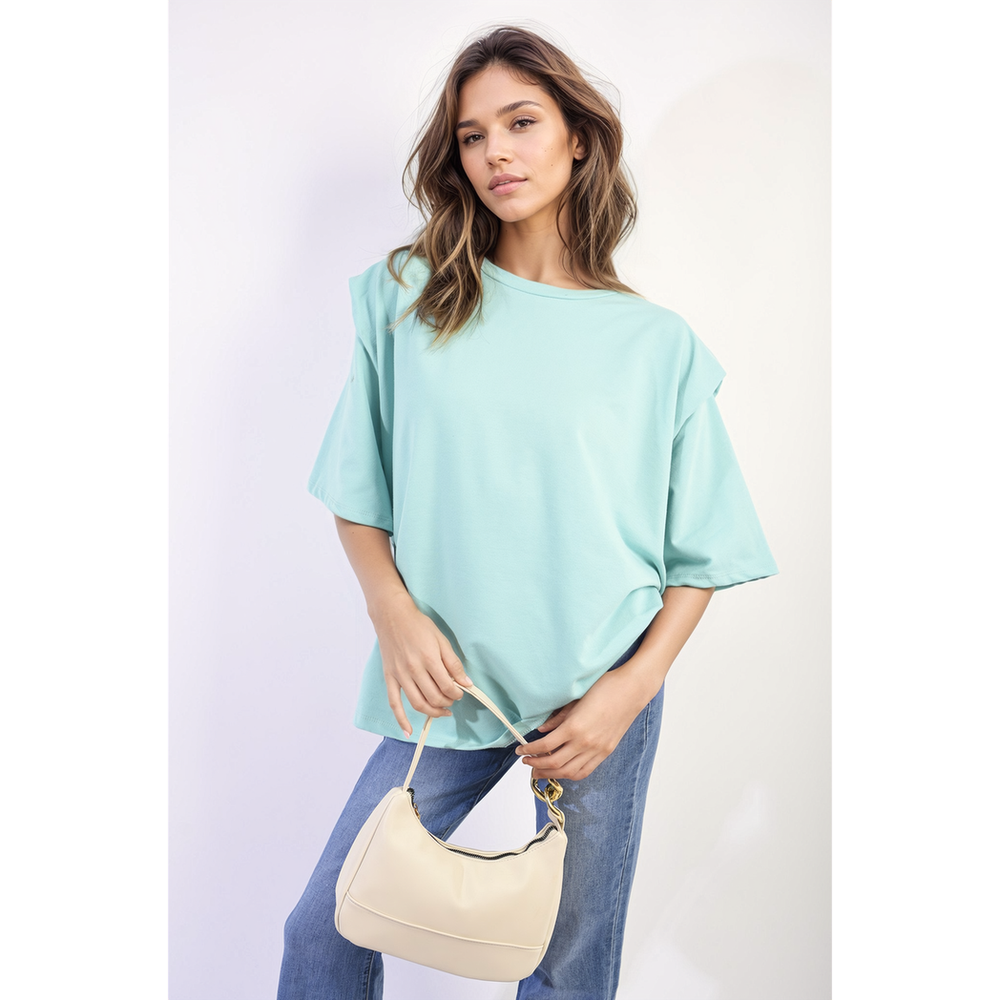 Jeanette Oversized Top - Comfortable and Chic Fashion Statement for Any Occasion!