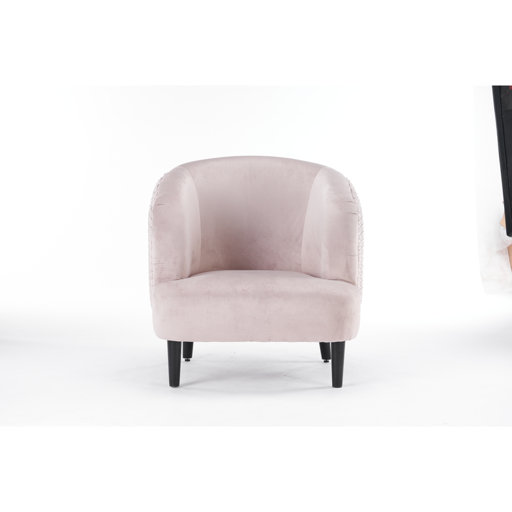 Premium 77CM Grey Velvet Arm Chair - High-Quality, Stylish & Versatile - Perfect for Home or Workplace