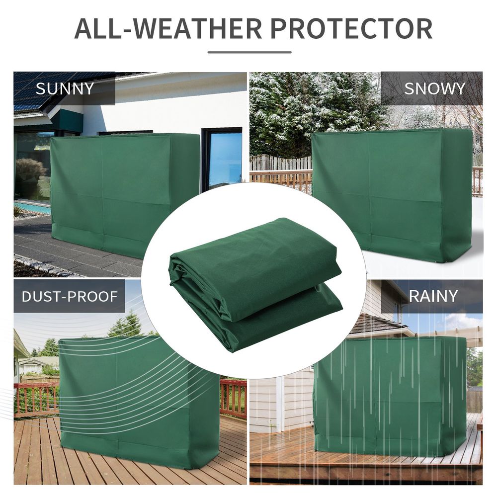 Waterproof and UV Resistant Swing Chair Cover - Green - 230x315cm - High-Quality Oxford Fabric