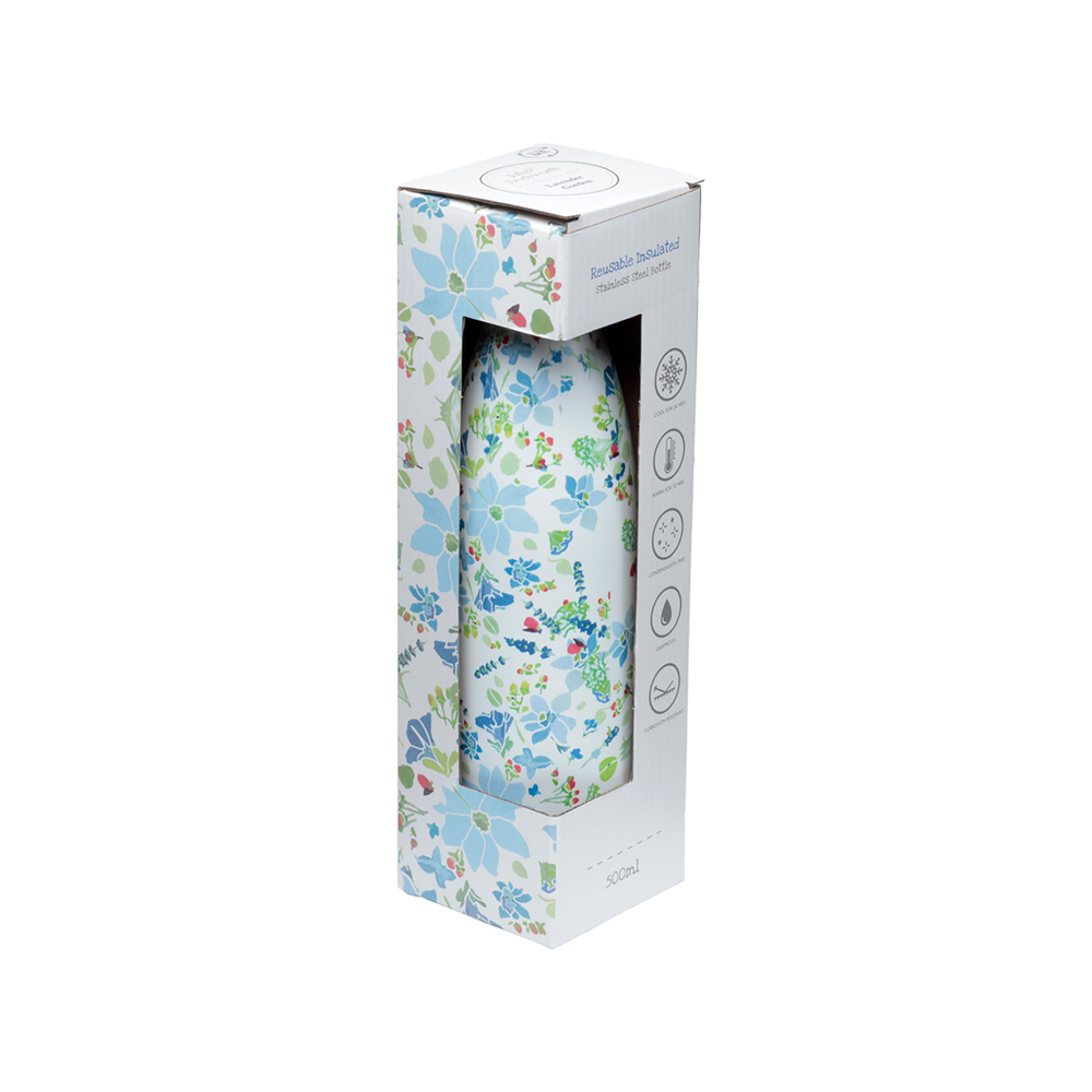 Julie Dodsworth Insulated Stainless Steel Drinks Bottle - 500ml