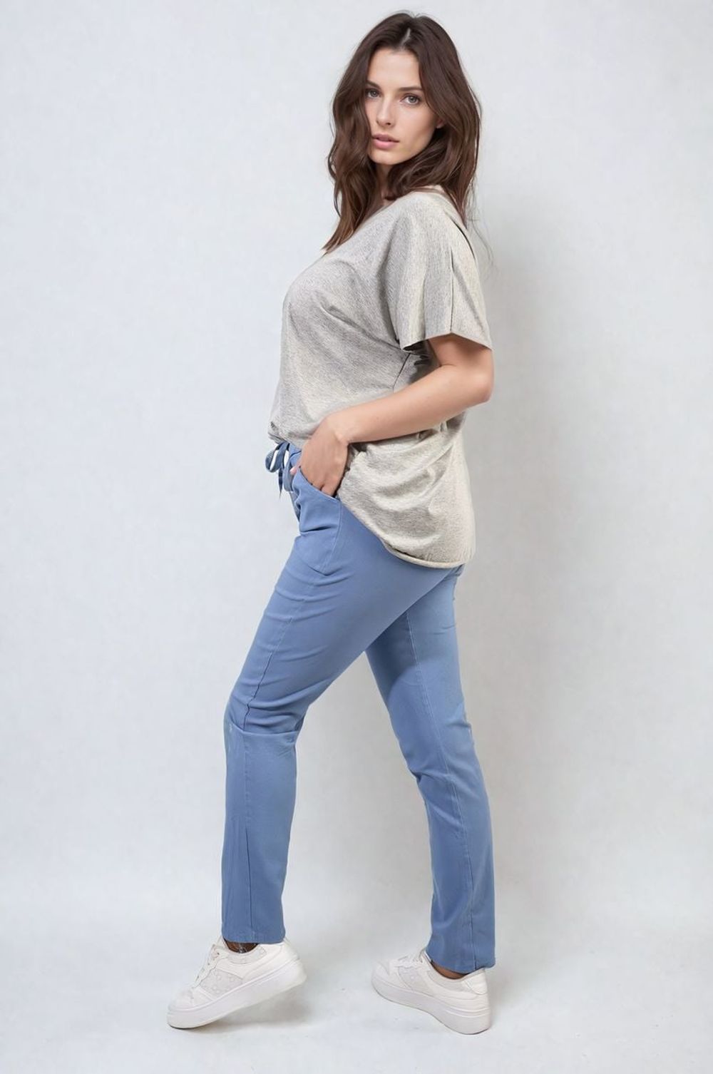 Delilah Casual Drawstring Trousers - Stylish Comfort!