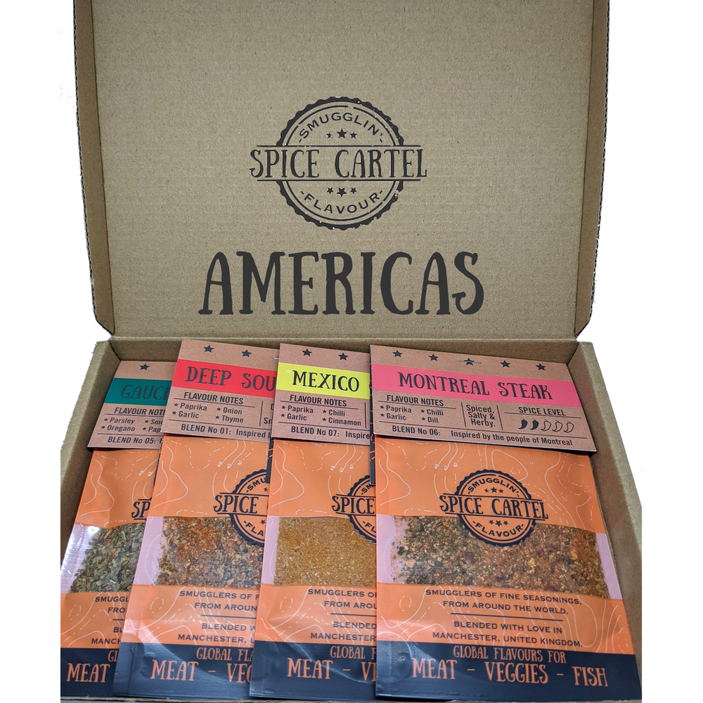 Americas Spice Gift Box | Flavours From North & South America