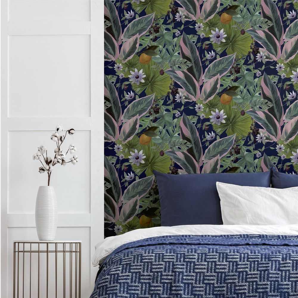 Premium Passion Flower Navy sw12 - Guaranteed Quality!