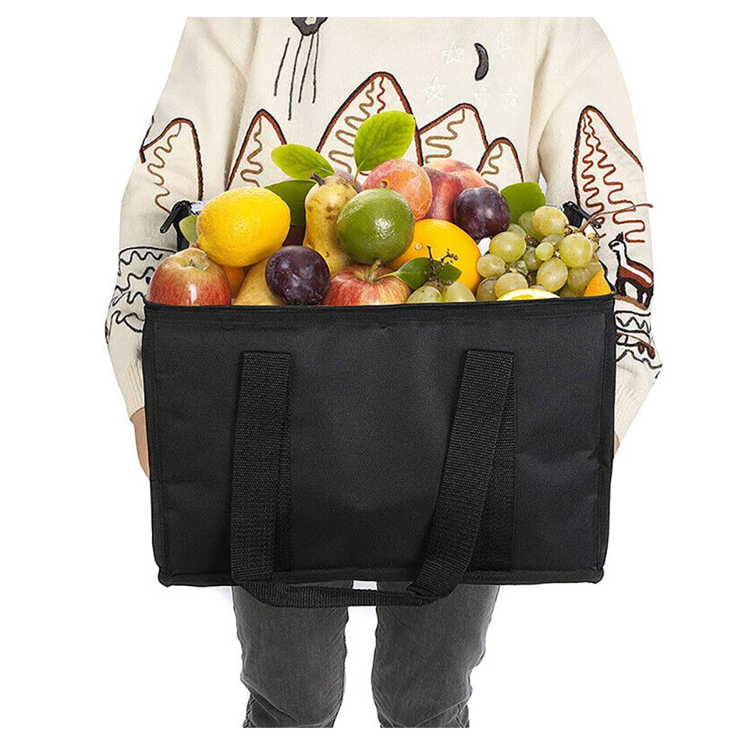 50L FOOD DELIVERY INSULATED BAGS PIZZA TAKEAWAY THERMAL WARM/COLD BAG RUCK UK